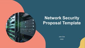 Network Security Proposal Template PPT Outline ACP