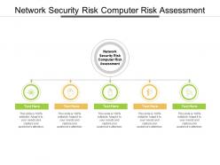 Network security risk computer risk assessment ppt powerpoint presentation show design cpb