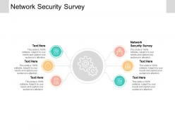Network security survey ppt powerpoint presentation inspiration design inspiration cpb