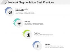 Network segmentation best practices ppt powerpoint presentation ideas topics cpb