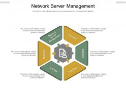 Network server management ppt powerpoint presentation infographics show cpb