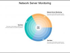 Network server monitoring ppt powerpoint presentation professional pictures cpb