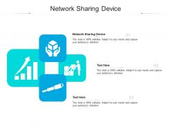 Network sharing device ppt powerpoint presentation infographics summary cpb