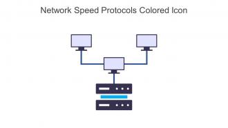 Network Speed Protocols Colored Icon In Powerpoint Pptx Png And Editable Eps Format
