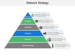 Network strategy ppt powerpoint presentation file templates cpb