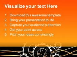 Network system industrial powerpoint templates and powerpoint backgrounds 0511