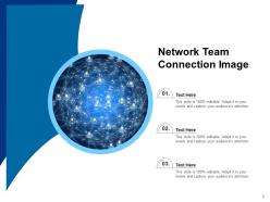 Network Team Circular Connection Hierarchy Icon Circle Puzzle Creativity Together