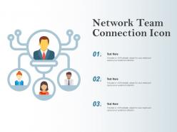 Network team connection icon
