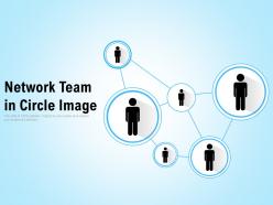 Network team in circle image