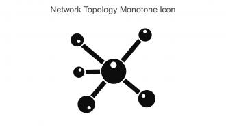 Network Topology Monotone Icon In Powerpoint Pptx Png And Editable Eps Format