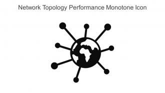 Network Topology Performance Monotone Icon In Powerpoint Pptx Png And Editable Eps Format