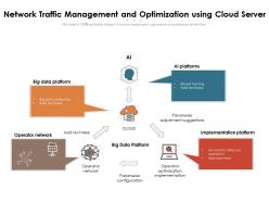 Network traffic management and optimization using cloud server