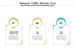 Network traffic monitor tool ppt powerpoint presentation pictures design templates cpb