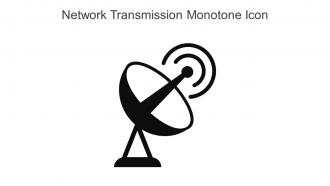 Network Transmission Monotone Icon In Powerpoint Pptx Png And Editable Eps Format