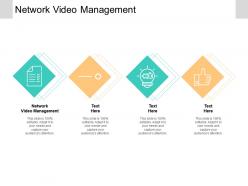 Network video management ppt powerpoint presentation infographic template background cpb