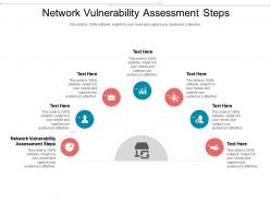Network vulnerability assessment steps ppt powerpoint presentation pictures ideas cpb