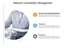 Network vulnerability management ppt powerpoint presentation show master slide cpb