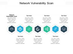 Network vulnerability scan ppt powerpoint presentation model graphics example cpb