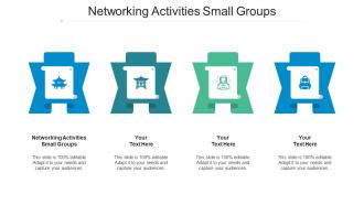Networking Activities Small Groups Ppt Powerpoint Presentation Outline Visual Aids Cpb