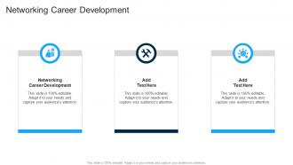 Networking Career Development In Powerpoint And Google Slides Cpb
