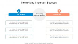 Networking Important Success In Powerpoint And Google Slides Cpb