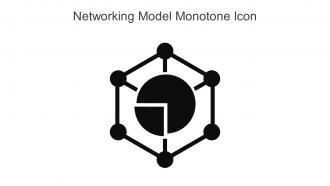 Networking Model Monotone Icon In Powerpoint Pptx Png And Editable Eps Format