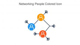 Networking People Colored Icon In Powerpoint Pptx Png And Editable Eps Format