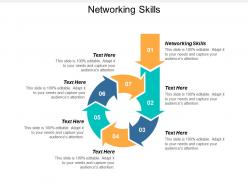 Networking skills ppt powerpoint presentation show skills cpb