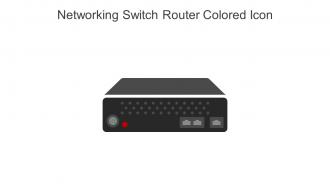 Networking Switch Router Colored Icon In Powerpoint Pptx Png And Editable Eps Format