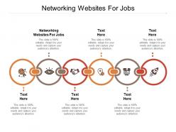 Networking websites for jobs ppt powerpoint presentation infographics brochure cpb