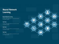 Neural network learning ppt powerpoint presentation ideas gridlines