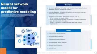 Neural Network Model For Predictive Modeling Ppt Powerpoint Presentation Inspiration