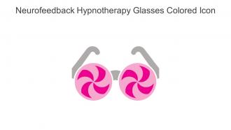 Neurofeedback Hypnotherapy Glasses Colored Icon In Powerpoint Pptx Png And Editable Eps Format