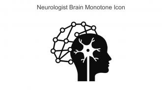 Neurologist Brain Monotone Icon In Powerpoint Pptx Png And Editable Eps Format