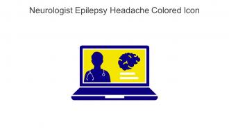 Neurologist Epilepsy Headache Colored Icon In Powerpoint Pptx Png And Editable Eps Format