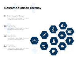 Neuromodulation Therapy Ppt Powerpoint Presentation Icon Show