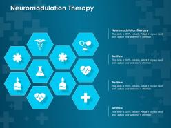 Neuromodulation therapy ppt powerpoint presentation professional design inspiration