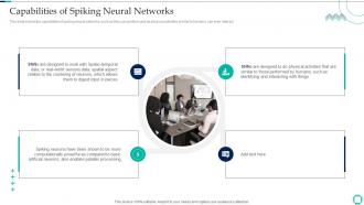 Neuromorphic Engineering Capabilities Of Spiking Neural Networks Ppt Slides Graphics Tutorials