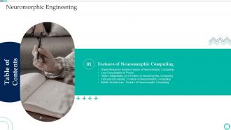 Neuromorphic Engineering Table Of Contents Ppt Slides Background Designs