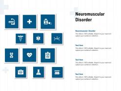 Neuromuscular disorder ppt powerpoint presentation styles graphics design