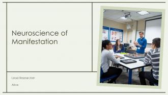 Neuroscience Of Manifestation PPT Sample ACP