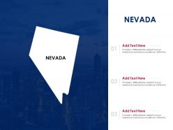 Nevada powerpoint presentation ppt template