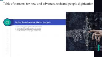 New And Advanced Tech And People Digitization Complete Deck Pre-designed Analytical