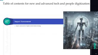 New And Advanced Tech And People Digitization Complete Deck Slides Multipurpose