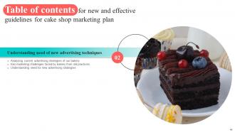 New And Effective Guidelines For Cake Shop Marketing Plan Powerpoint Presentation Slides MKT CD V Professional Professionally