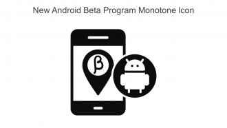 New Android Beta Program Monotone Icon In Powerpoint Pptx Png And Editable Eps Format