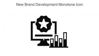 New Brand Development Monotone Icon In Powerpoint Pptx Png And Editable Eps Format