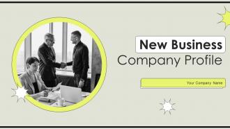 New Business Company Profile Powerpoint Presentation Slides CP CD V