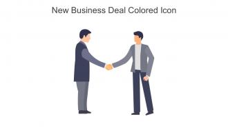 New Business Deal Colored Icon In Powerpoint Pptx Png And Editable Eps Format