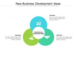 New business development ideas ppt powerpoint presentation styles layout ideas cpb